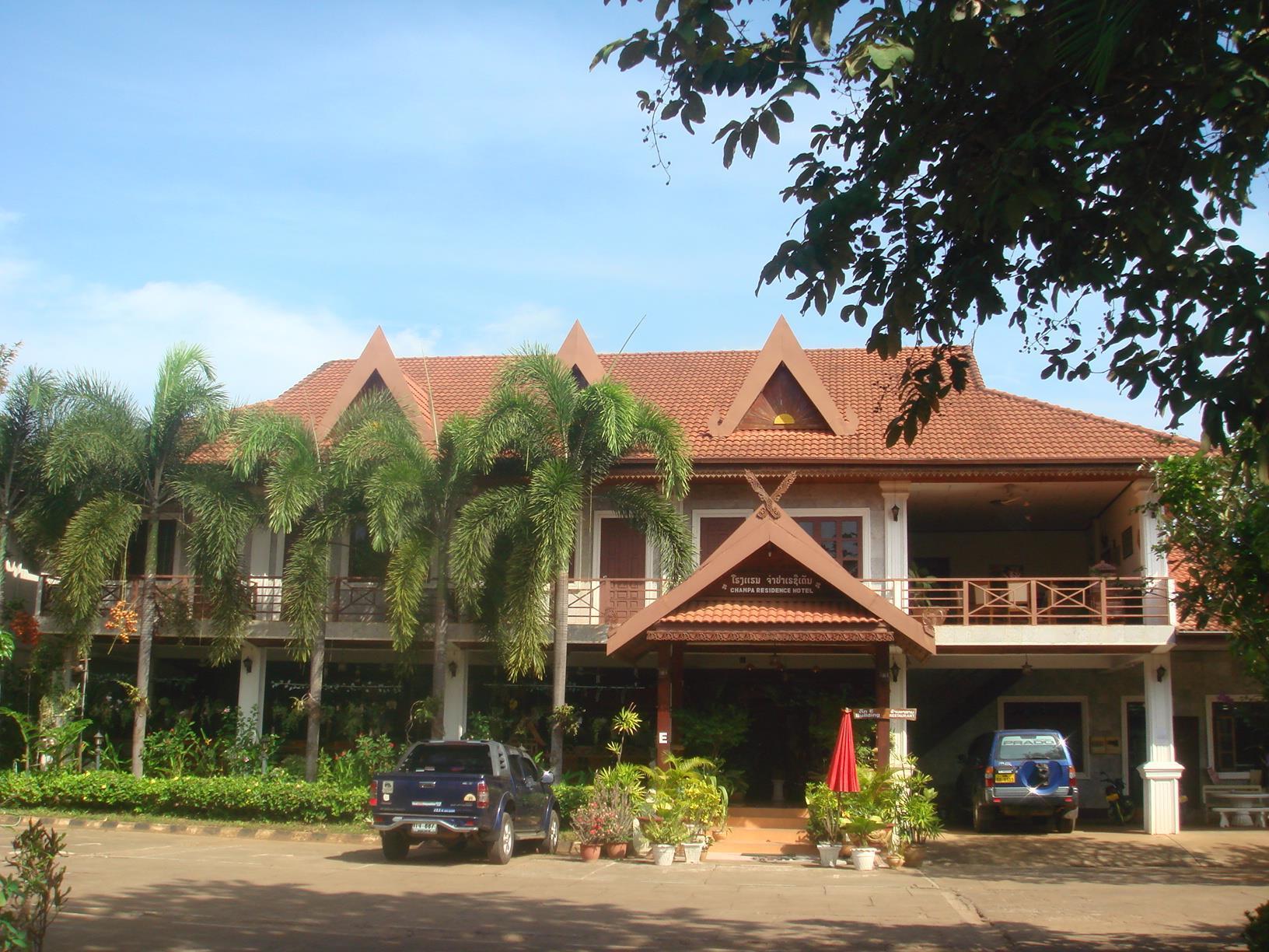 Champasak Palace Hotel Pakse Exterior foto